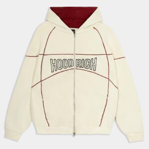 Trace Zip Relaxed Fit hoodrich Hoodie
